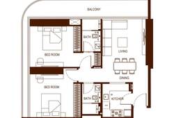 2 bedroom apartment